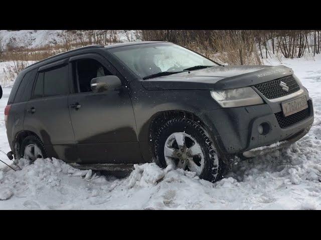 Suzuki Grand Vitara & Jeep Grand Cherokee OFFROAD  Сузуки Гранд Витара на бездорожье