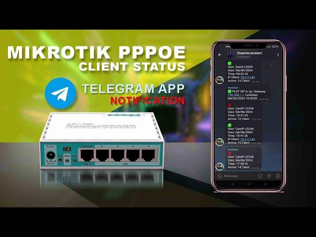 Mikrotik pppoe Telegram Notification