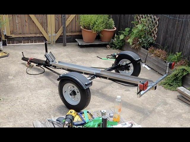 Port-A-Chopper Motorcycle Trailer Assembly and Setup