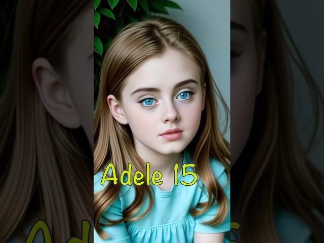 Stunning evolution of Adele 