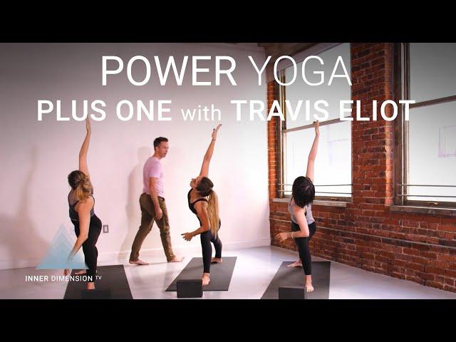 FULL Power Yoga "Plus One" (20min.) with Travis Eliot