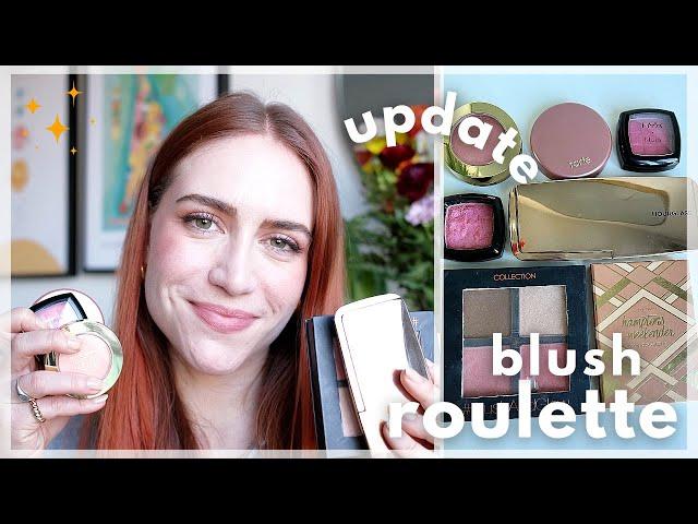 BLUSH ROULETTE PROJECT 2024 UPDATE! Decluttering Blushes and Next Products on the Chopping Block