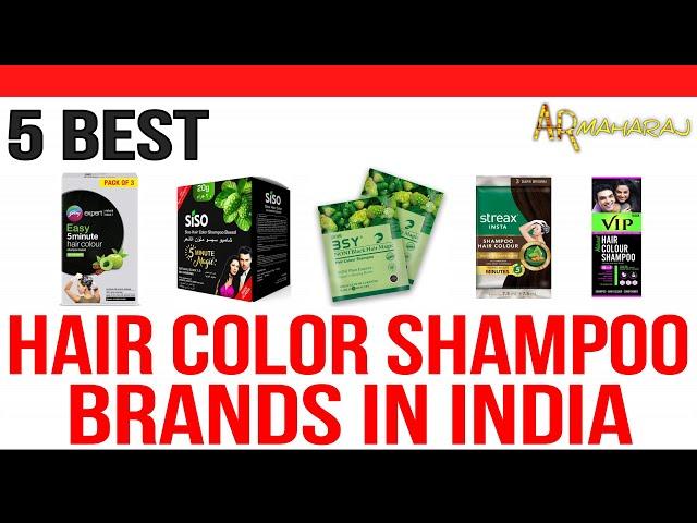  Top 5 Best Hair Colour Shampoo in India | Best Hair Color Shampoo Brands