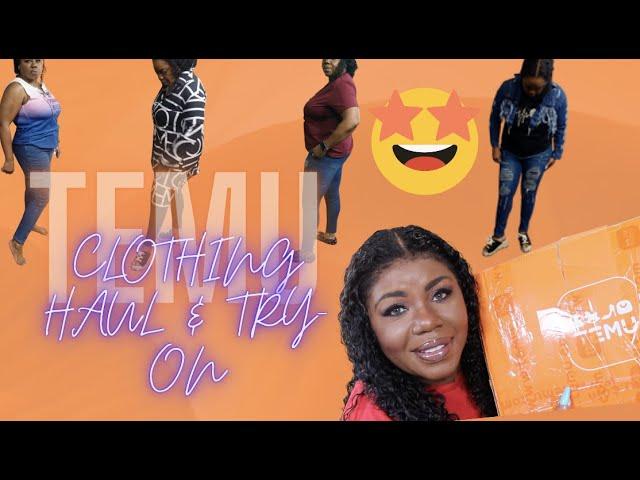 TEMU CLOTHING HAUL & TRY ON   AT IT AGAIN!!