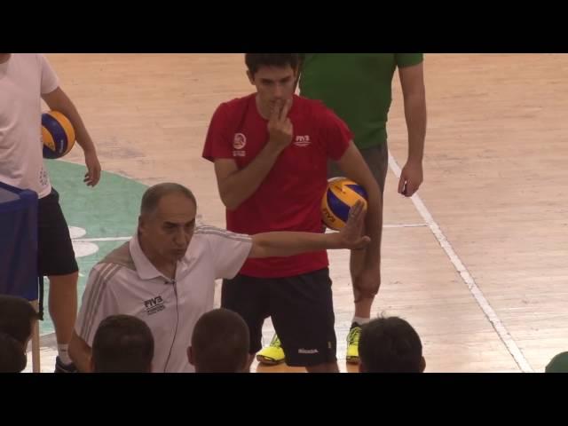 Khosrow Ebrahim Mini volleyball organization - FIVB Coaches Course Level 1 (1. dan)