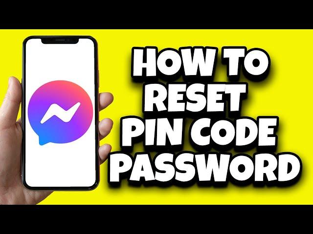 How To Reset Messenger PIN Code To Sync Chat History (Easy)