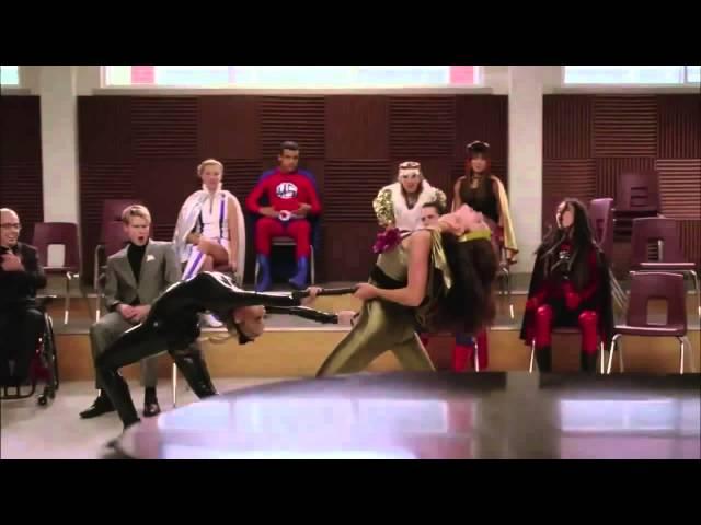 Glee   Holding out for a Hero   Sub spanish with lyrics