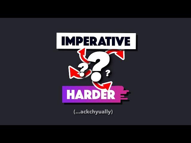 A visual guide to why DECLARATIVE code is better
