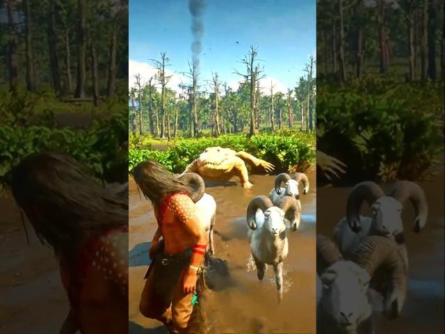 Dramatic Surviving Skills S455 #rdr2 #shorts