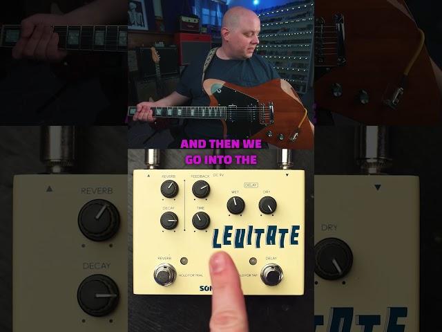 The Sonicake Levitate is a delay and reverb pedal in 1 and is ultra affordable! #guitar #pedalboard