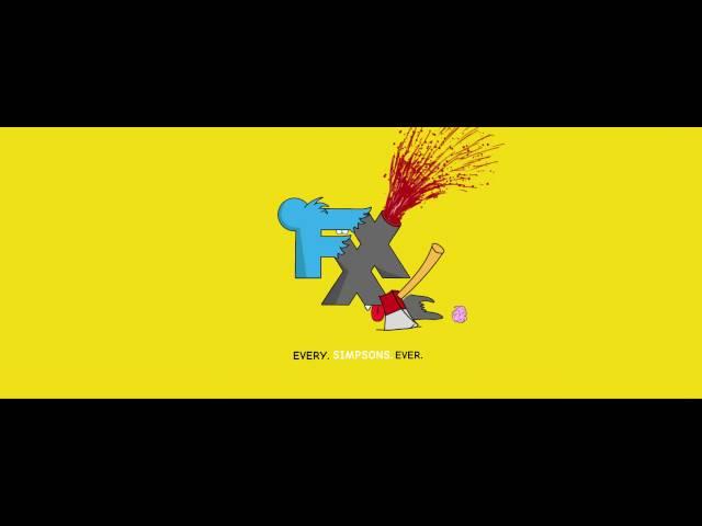 FXX The Simpsons Id's  - Cartoons Compilation