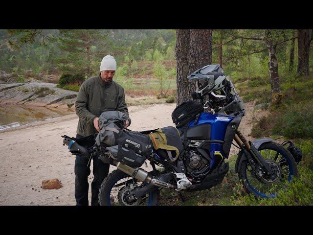 Norwegian Fjords to Swedish Forests | Motorcycle Camping part.02