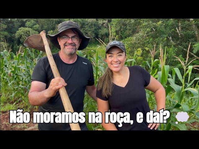 UM DIA NO SÍTIO: CHUVA, PLANTIO DE MILHO E LIMPEZA DA CASINHA!