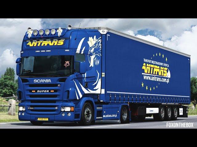 Scania R Series V8 Open Pipe Sound Mod | Euro Truck Simulator 2 Mod