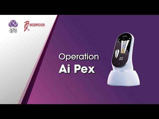 Woodpecker / DTE Apex Locator: Ai-Pex (Operation Demonstration). #apexlocator #woodpeckerdental