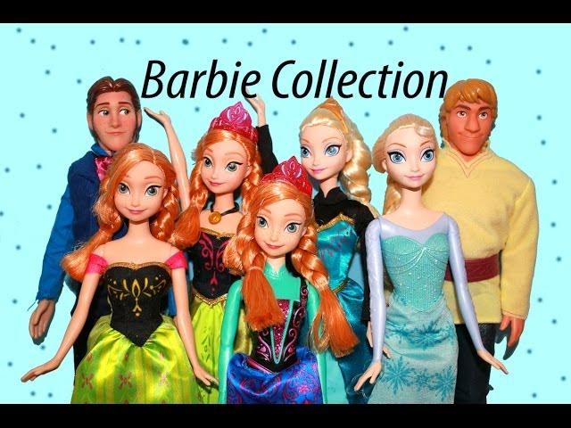 AllToyCollector's Disney Frozen Barbie Collection Color Magic