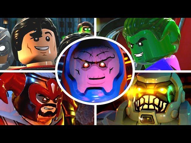 LEGO DC Super Villains - All Bosses & Ending