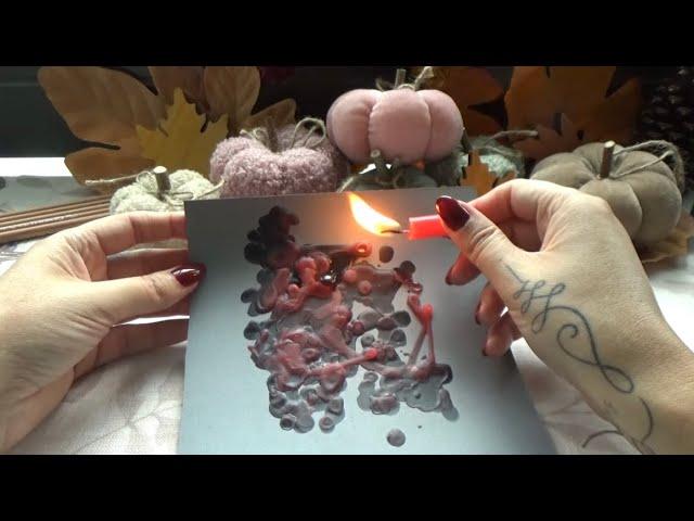 CANDLE WAX ON PAPER!!🪔YOU MUST KNOW THISPURE CHANNELING