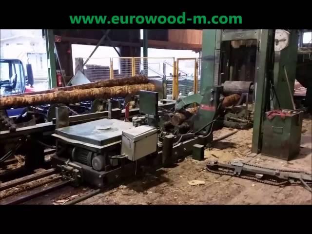 EUROWOOD Лесопильный завод Linck, гаттер SE600 / Saegewerk Linck