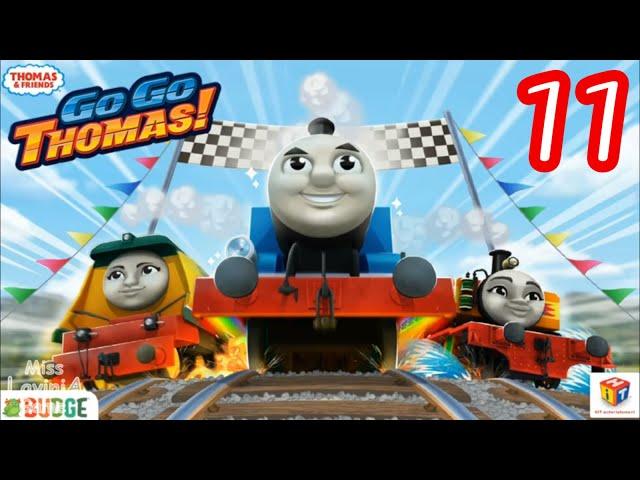 Томас  и его друзья мультики для детей  Видео игра большая гонка Go Go Thomas  #Томас