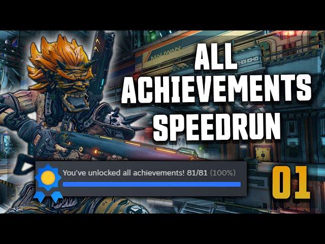 Borderlands 3 All Achievements Speedrun in 14:53:00 (Part 1)