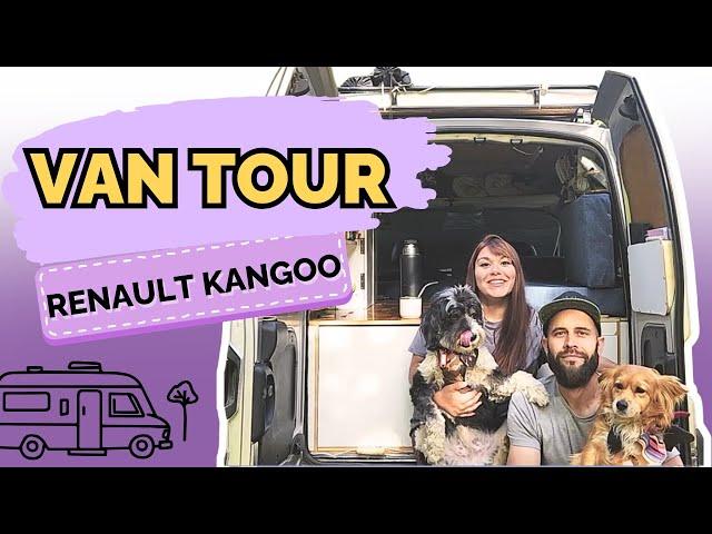 ▶ VAN TOUR KANGOO MINICAMPER | Así Viajamos 2 PERSONAS y 2 PERROS 