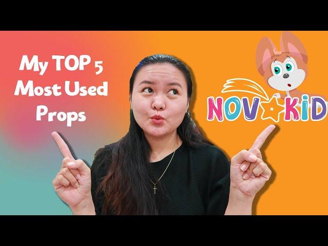 NOVAKID: Top 5 Most Used Props | Claire Abordo