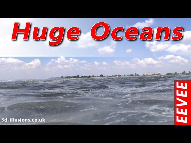 EEVEE huge real-time oceans Blender tutorial! PART 1