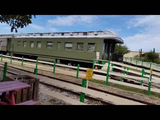 A quick walk around Santa Fe Business Car 404 and Pullman Sleeper Car McKeever at TTM