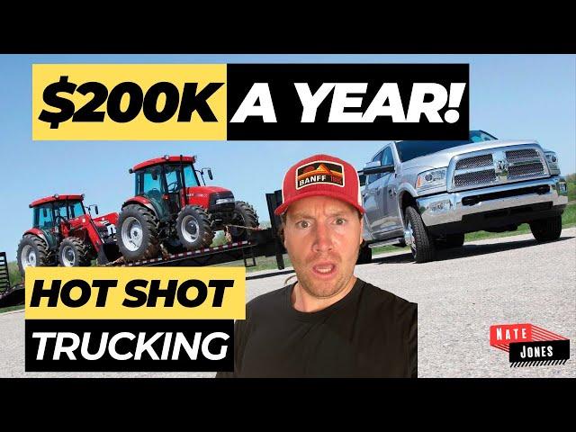 How to Start a Hotshot Trucking Business ($200K a year)