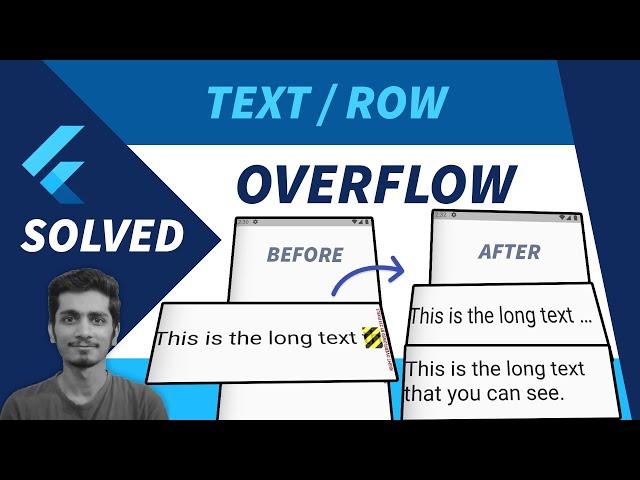 Flutter Text Overflow SOLUTION | Flutter Text Overflow