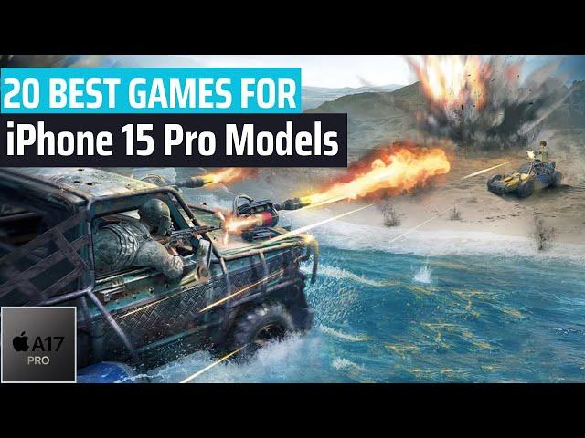 Best Games for iPhone 15 Pro and 15 Pro Max