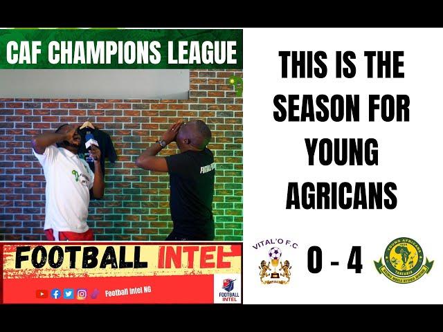 VITAL O' 0 - 4 YOUNG AFRICANS (VICTOR SIOKWU FAN REACTIONS) || CAF CHAMPIONS LEAGUE HIGHLIGHTS