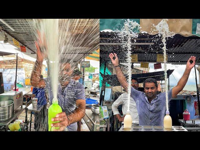 Most Powerful Soda of India 1 किलोमीटर तक जाता है हवा में Indian Street Food | Ajmer, Rajasthan