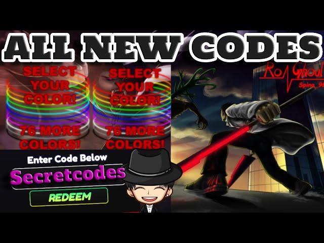 [XMAS CODES!] RO GHOUL ALL *NEW* CODES FOR DECEMBER 2024!!! | NEW RC CODES FOR RO GHOUL (Roblox)