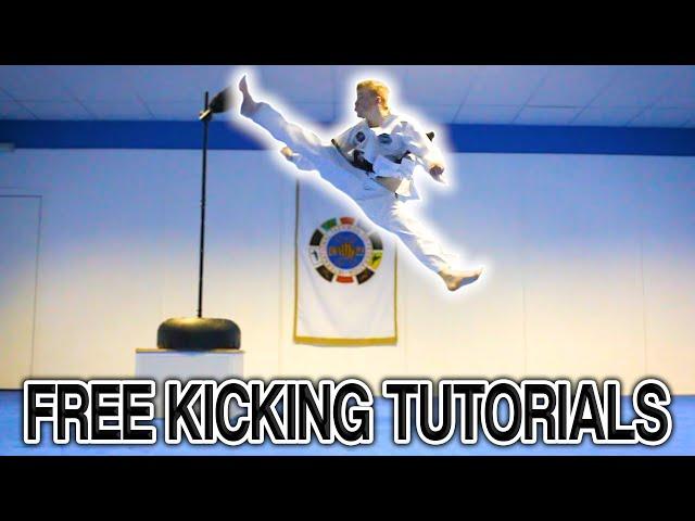 Taekwondo Kicking Tutorials Promo (Ginger Ninja Trickster) | How to Videos