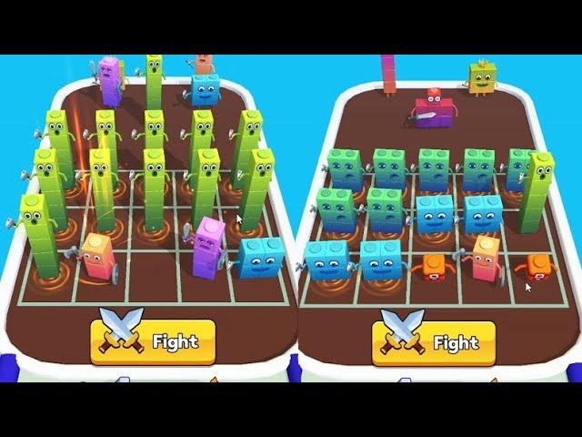 MERGE NUMBER CUBE: FAM RUN Merge Battle Gameplay Android,iOS Part 1