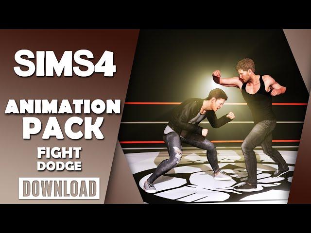 The Sims 4 | Fight And Dodge Animation Pack | Download