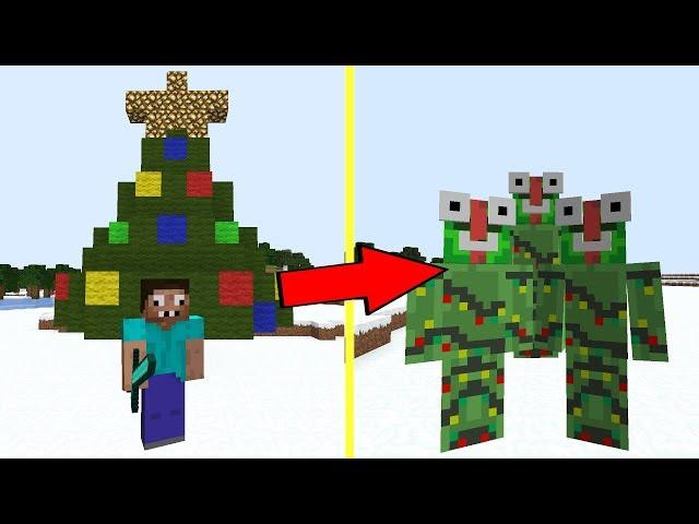 ПРО ПРОТИВ ЗЛОЙ НОВОГОДНИЙ МОНСТР В МАЙНКРАФТ ! ТРОЛЛИНГ ИСПЫТАНИЯ ЛОВУШКА minecraft мультик