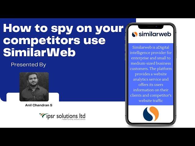 How to spy on your competitors using SimilarWeb |Web Analyzer | 2022