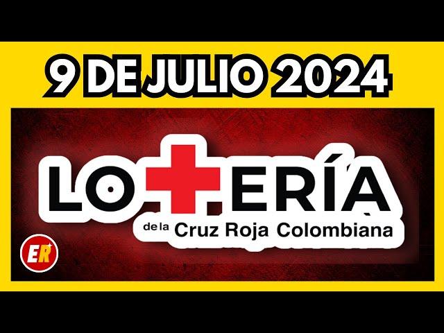 Resultado LOTERIA de la CRUZ ROJA 9 de julio de 2024 