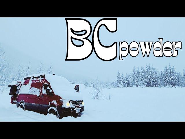 Canadian Winter Storm | Full-Time Van Life Canada | 4x4 Sprinter Adventure & Power Issues! (S3 E5)