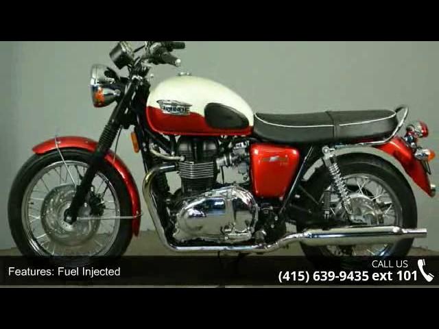 2012 Triumph Bonneville T100 Under 500 miles! - SF Moto -...