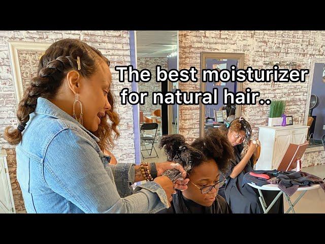 THE BEST MOISTURIZER FOR NATURAL HAIR  |HOW ARE YOU STYLING IT!?