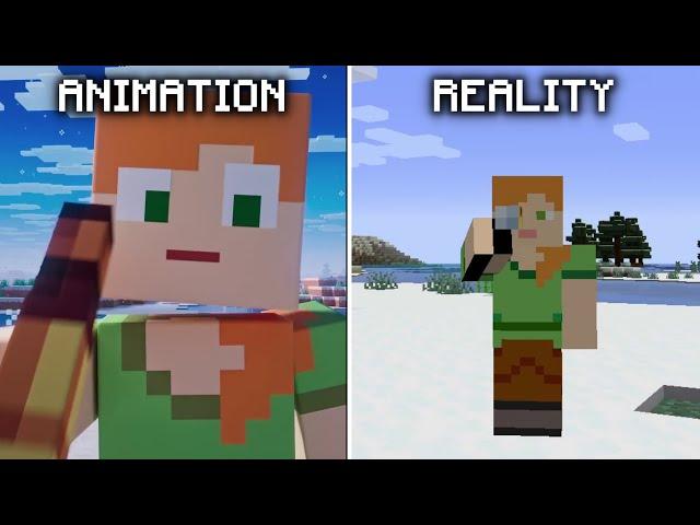 Minecraft: Animation VS Reality (1.17)