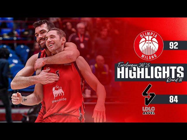 Olimpia Milano - Asvel Highlights