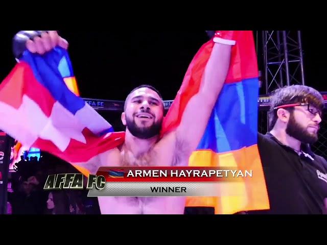 Armen Hayrapetyan Fuul fight AFFA FC MMA Artsakh VS Iran