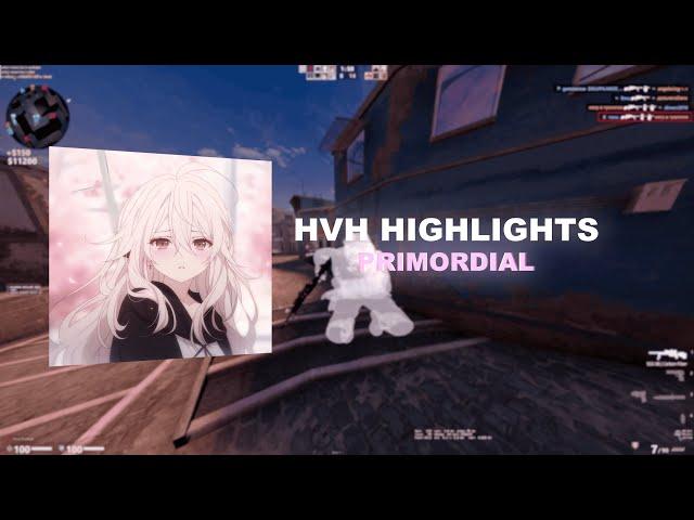 primordial crack hvh highlights (csgo) | best cfg for primo | best anti-aim | etterence & resolver