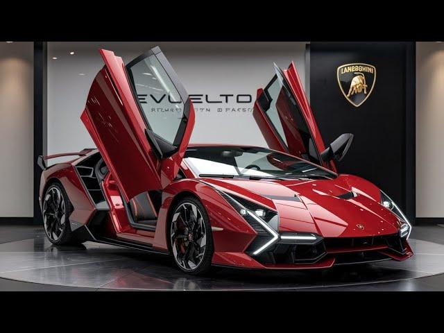 2025 Lamborghini Revuelto: Sound, Interior, and Exterior Details Revealed!