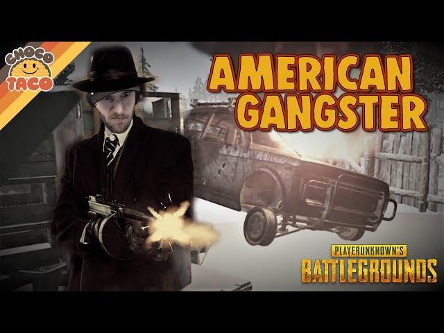 chocoTaco: American Gangster (Tommy Gun Challenge) - PUBG Gameplay